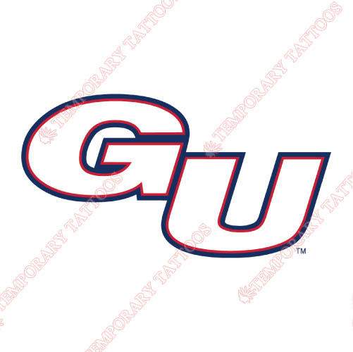 Gonzaga Bulldogs Customize Temporary Tattoos Stickers NO.4508